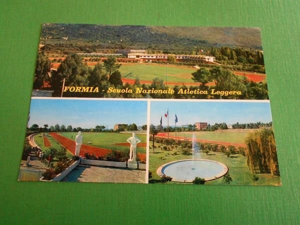 Cartolina Formia - Scuola Nazionale Atletica Leggera 1971.