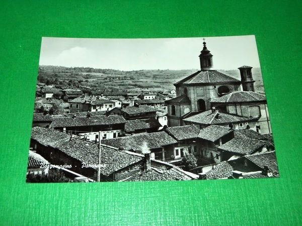 Cartolina Borgomasino - Panorama 1955 ca.