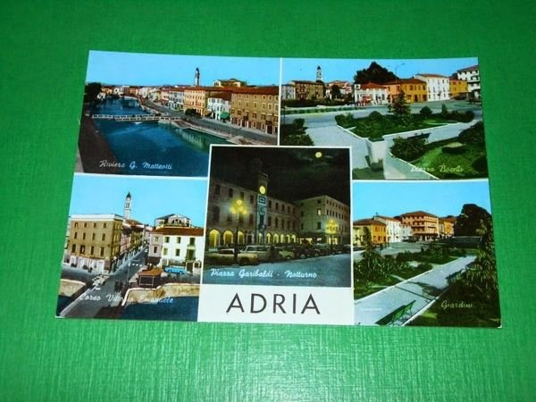 Cartolina Adria - Vedute diverse 1960 ca.