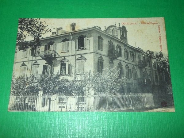 Cartolina Oulx ( Torino ) - Villa de France 1920 …