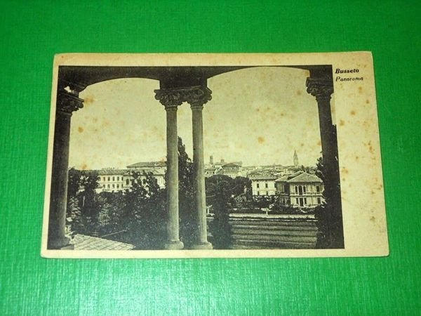 Cartolina Busseto - Panorama 1930 ca.
