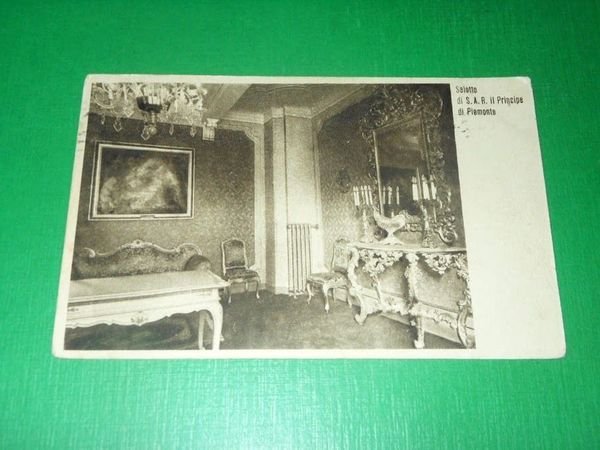 Cartolina Torino - Circolo Ufficiali di Presidio - Salotto Principe …