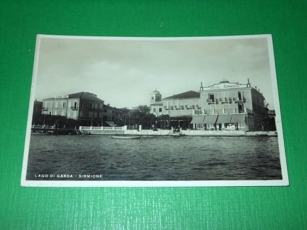 Cartolina Lago di Garda - Sirmione 1935 ca.