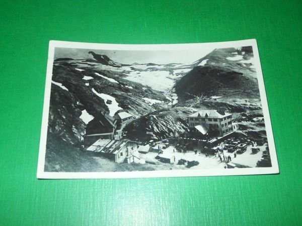 Cartolina Passo dello Stelvio - Scorcio panoramico 1940 ca.