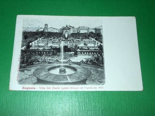 Cartolina Bagnaia ( Viterbo ) - Villa dei Duchi Lante …