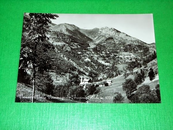 Cartolina Vernante ( Valle Vermenagna ) - Frazione Folchi 1960.