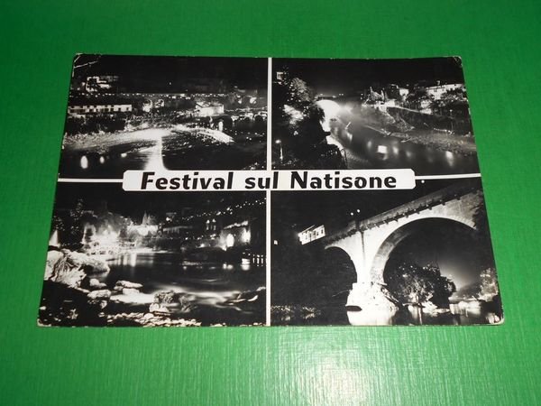 Cartolina Cividale del Friuli - Festival sul Natisone 1967.