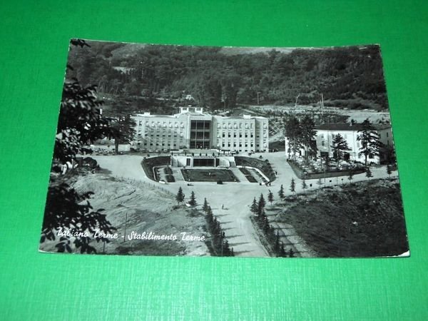 Cartolina Tabiano Terme - Stabilimento Terme 1966.