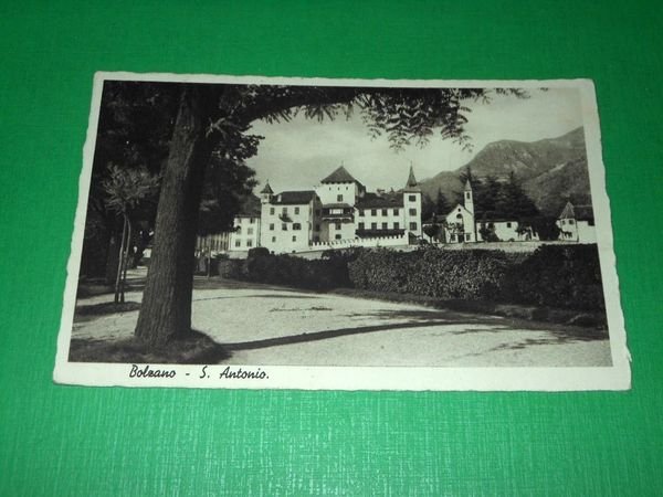 Cartolina Bolzano - S. Antonio 1935.