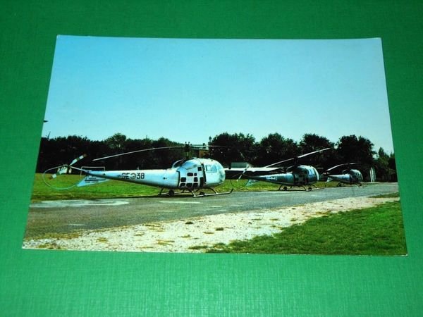 Cartolina Velivoli Aeronautica Militare - Augusta Bell 47J2 Super Ranger.