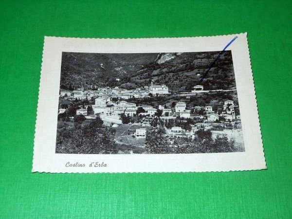 Cartolina Caslino d'Erba - Panorama 1958 .