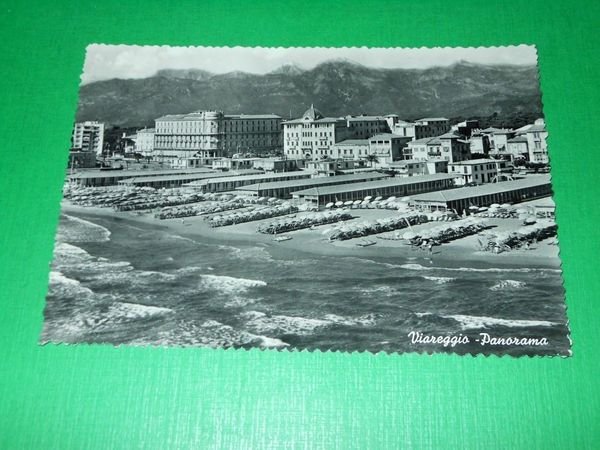 Cartolina Viareggio - Panorama 1954.
