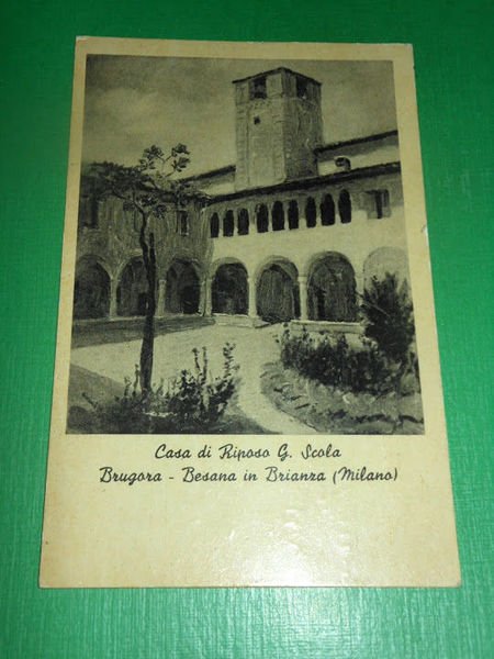 Cartolina Brugora - Besana in Brianza - Casa di Riposo …