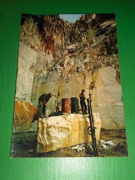 Cartolina Alpi Apuane ( Massa ) - Cave di Marmo …