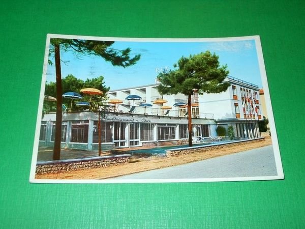 Cartolina Marina di Massa - Rex Hotel 1963.