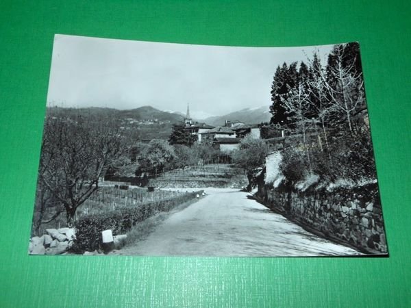 Cartolina Bioglio ( Biella ) - Scorcio panoramico 1960 ca.