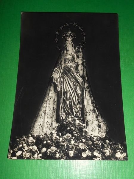 Cartolina Superga - La Madonna delle Grazie 1955.