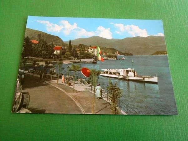 Cartolina Lago di Como - Lenno - Lungolago 1960 ca.