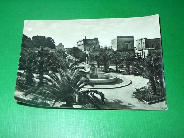 Cartolina Maglie - Piazza Fontana 1956.
