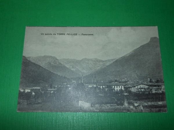 Cartolina Torre Pellice - Panorama 1930 ca.
