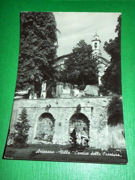 Cartolina Arizzano - Villa "Cantico delle Creature" 1955 ca.