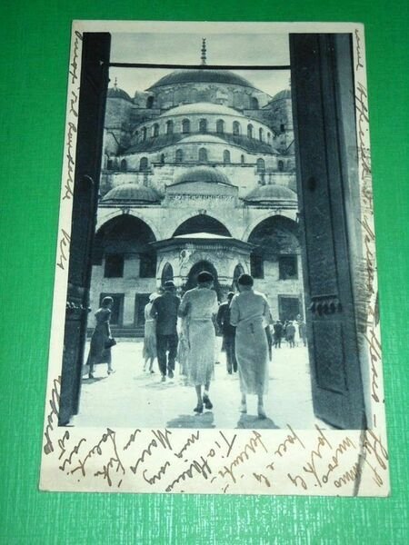 Cartolina Navigazione Flotte Riunite Italia - Crociera Istanbul 1933.
