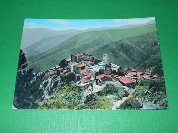 Cartolina Triora ( Imperia ) - L' Antico Borgo 1966.