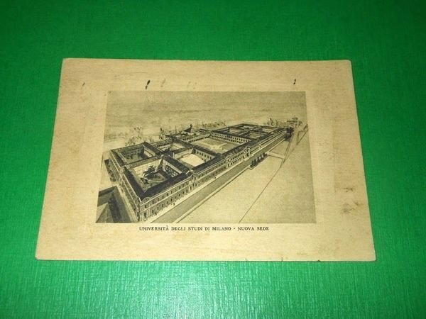 Cartolina Università degli studi di Milano - Nuova Sede 1956.