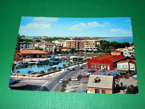 Cartolina Caorle ( Venezia ) - Il porto 1971.