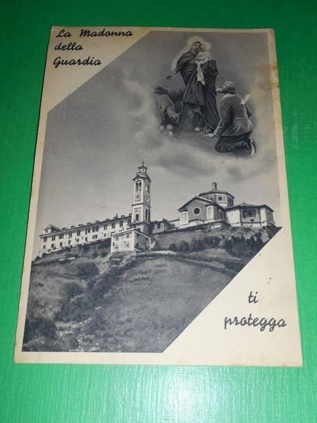 Cartolina Val Polcevera - Santuario Di N. S. della Guardia …