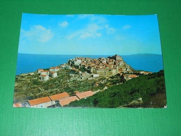 Cartolina Isola del Giglio - Giglio Castello - Panorama 1970 …
