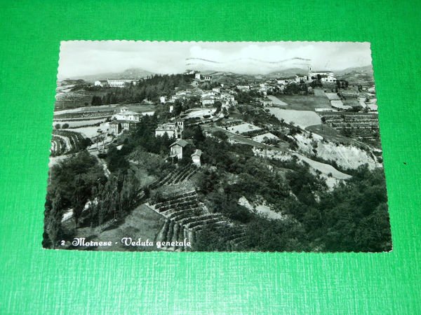 Cartolina Mornese - Veduta generale 1959.