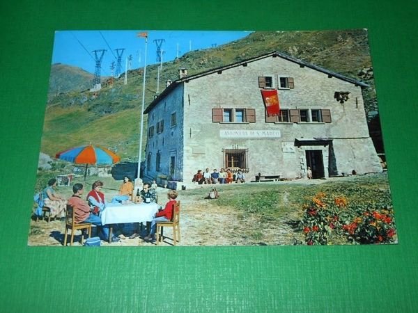 Cartolina Averara ( Val Brembana ) - Rifugio Cà S. …