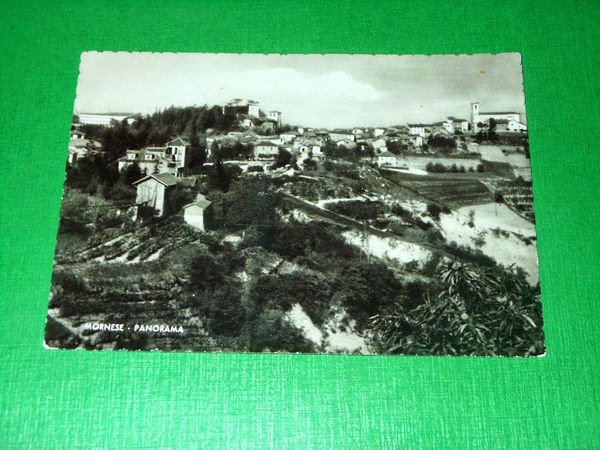 Cartolina Mornese - Panorama 1952.