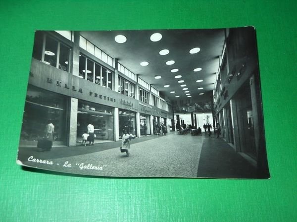 Cartolina Carrara - La Galleria 1959.