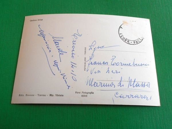 Cartolina Treviso - Carlton Hotel 1960 ca.