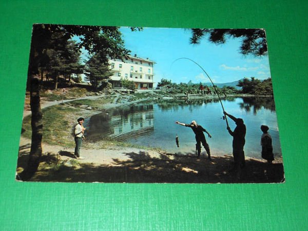 Cartolina Rezzoaglio ( Val d'Aveto ) - Albergo Ristorante Lago …