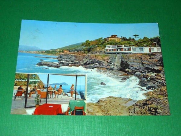Cartolina Cavi di Lavagna - Hotel La Scogliera 1960 ca.