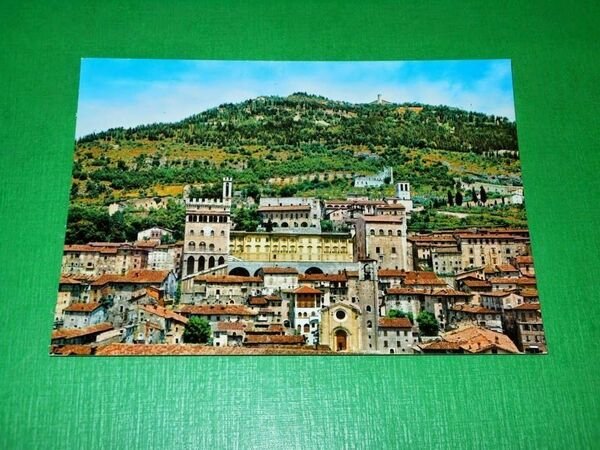 Cartolina Gubbio - Panorama 1960 ca.