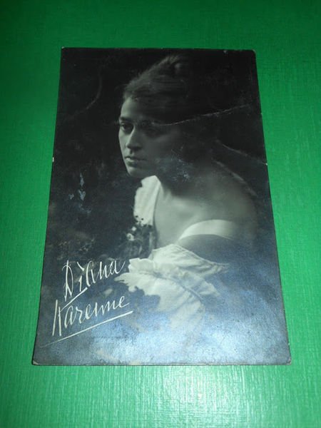 Cartolina Cinema Film - Attrice Diana Karenne 1888 / 1940.