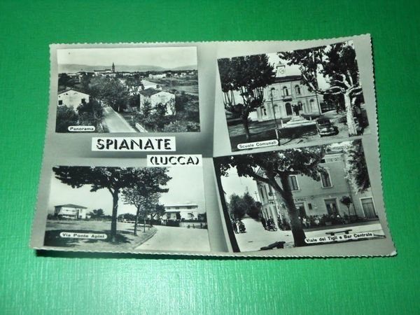 Cartolina Spianate ( Lucca ) - Vedute diverse 1961.