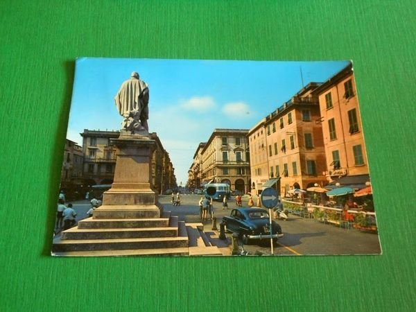 Cartolina Chiavari - Piazza Matteotti 1966.