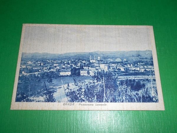Cartolina Ovada - Panorama Levante 1942.