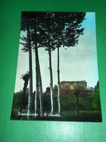 Cartolina Bene Vagienna ( Cuneo ) - Il Castello 1960 …