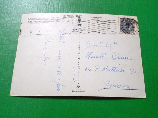 Cartolina Fiera di Milano - Mercato Internazionale Film TV e …