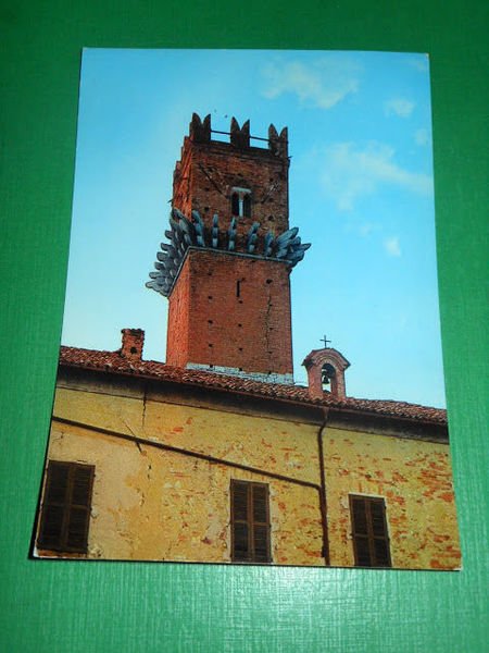 Cartolina Murisengo ( Alessandria ) - Castello Medioevale 1965 ca.