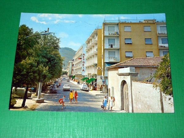 Cartolina Finale Ligure Pia - Hotel Astoria - Via Calvisio …