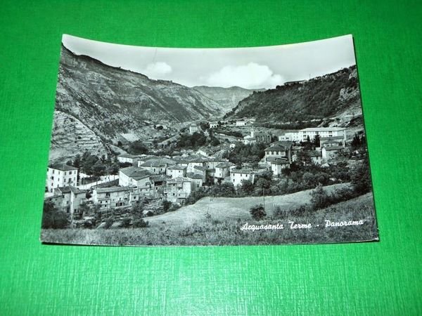 Cartolina Acquasanta Terme - Panorama 1958.