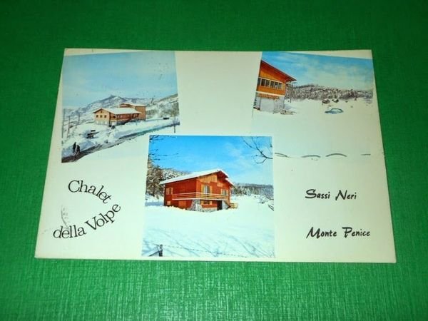 Cartolina Sassi Neri - Monte Penice - Chalet della Volpe …