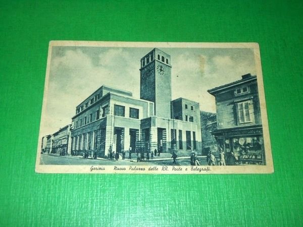 Cartolina Gorizia - Nuovo Palazzo delle RR. Poste e Telegrafi …